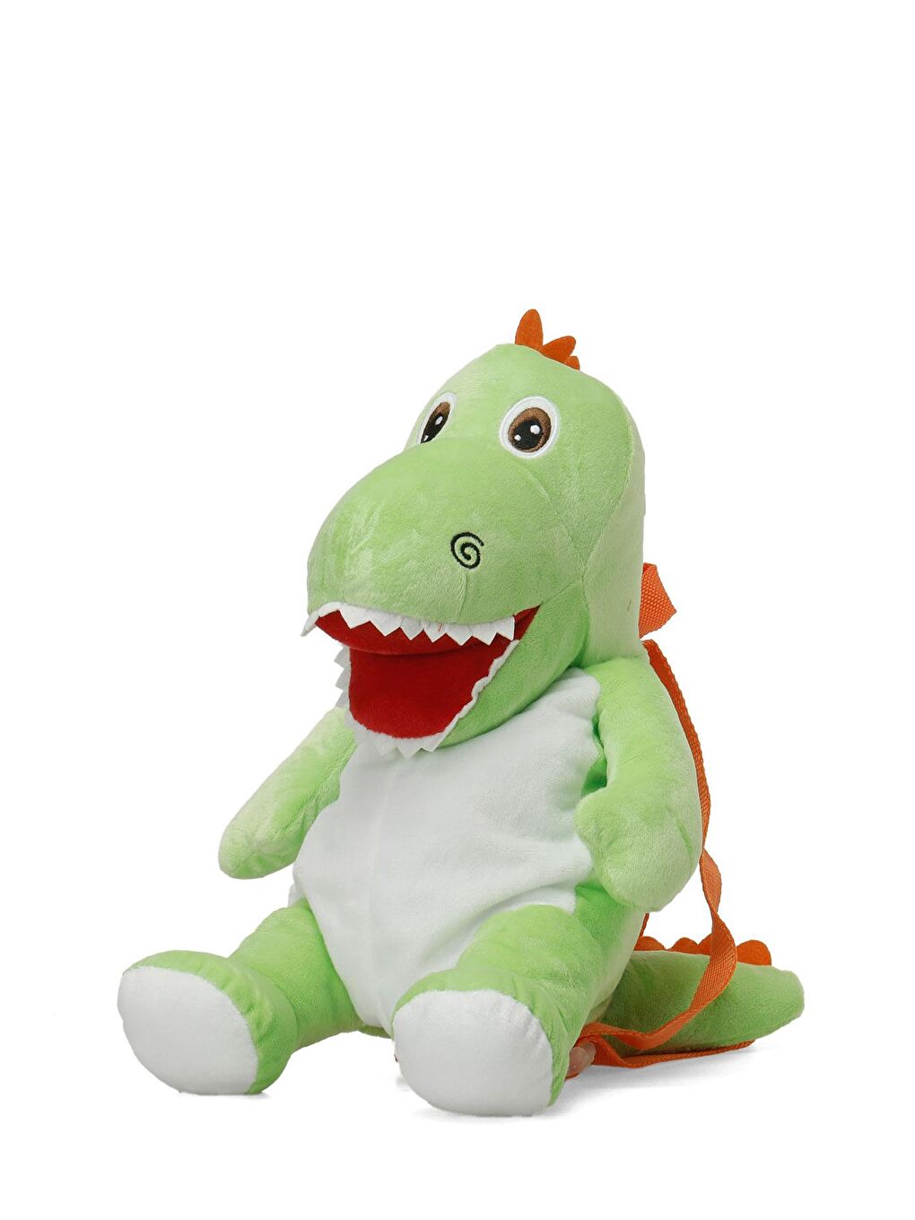 Pelüş DINO 4PR Yeşil Erkek Çocuk Pelüş Çanta-1