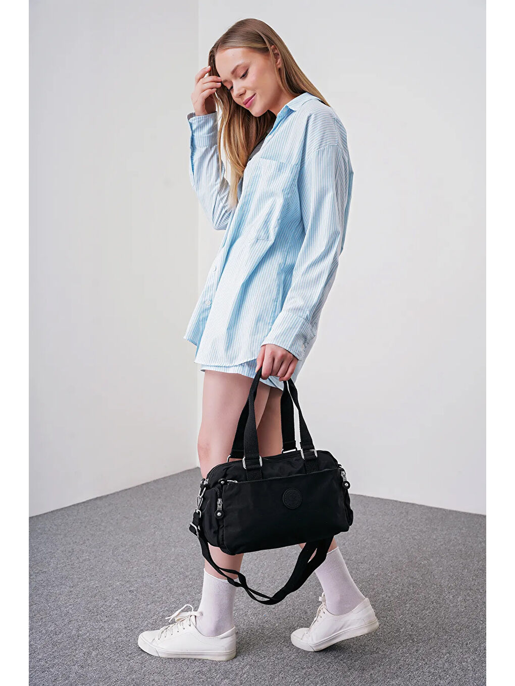 Siyah Kadın Omuz Çantası BHPC6008-3