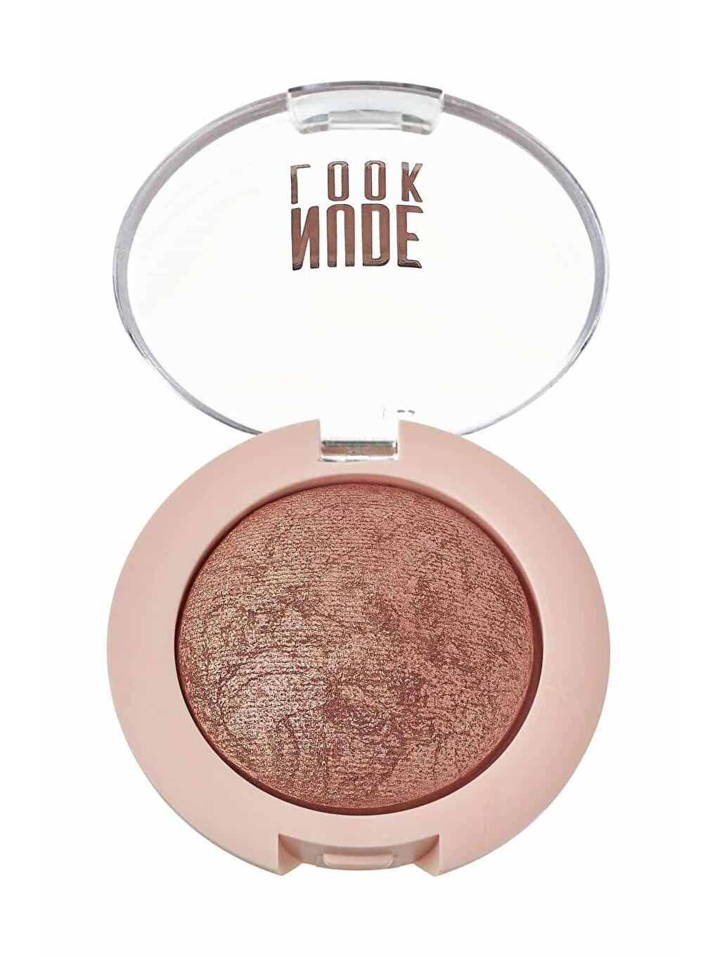 Nude Look Pearl Baked Eyeshadow No: 02 Rosy Bronze - Tekli Sedefli Far-1