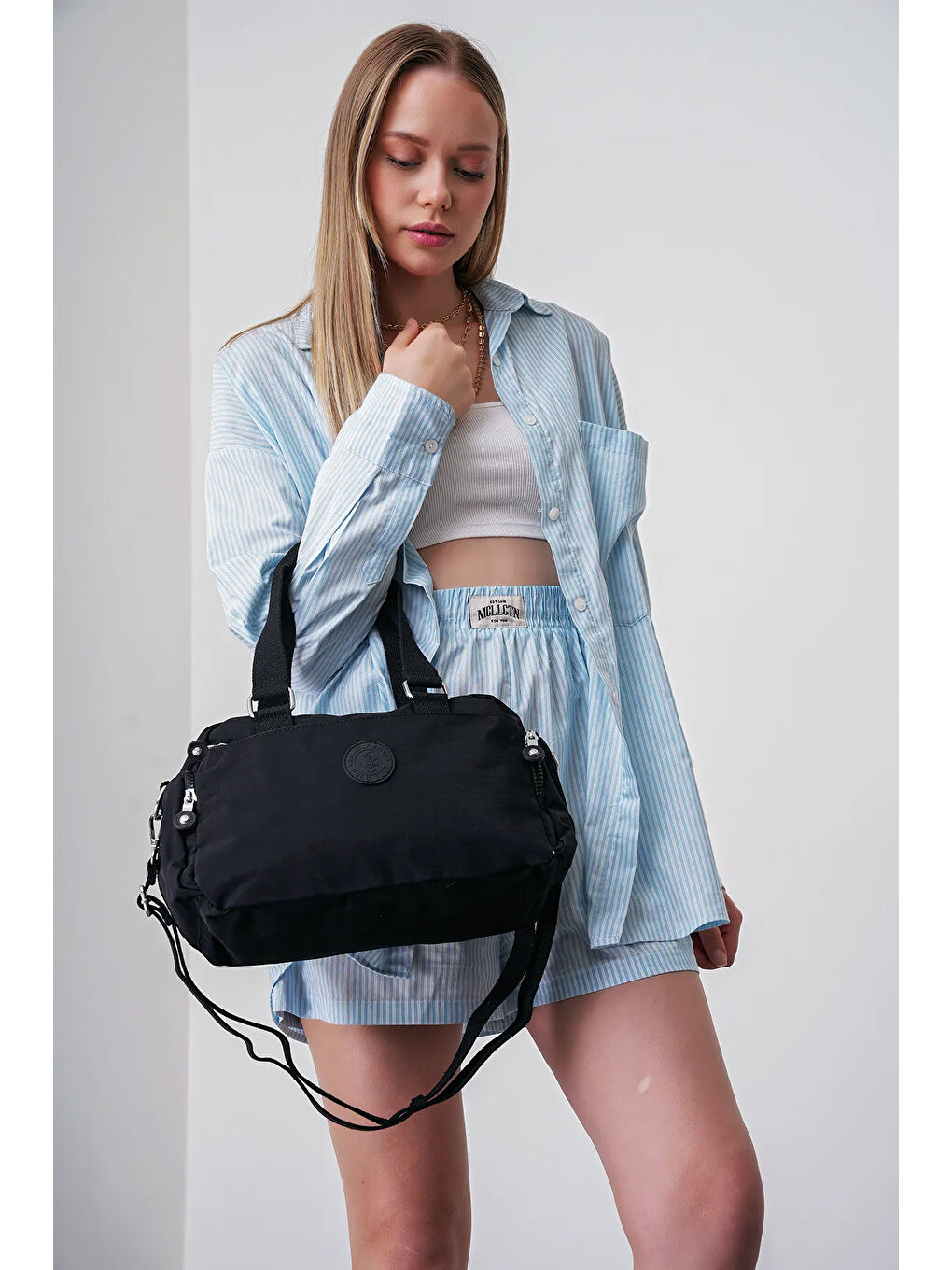 Siyah Kadın Omuz Çantası BHPC6008-5