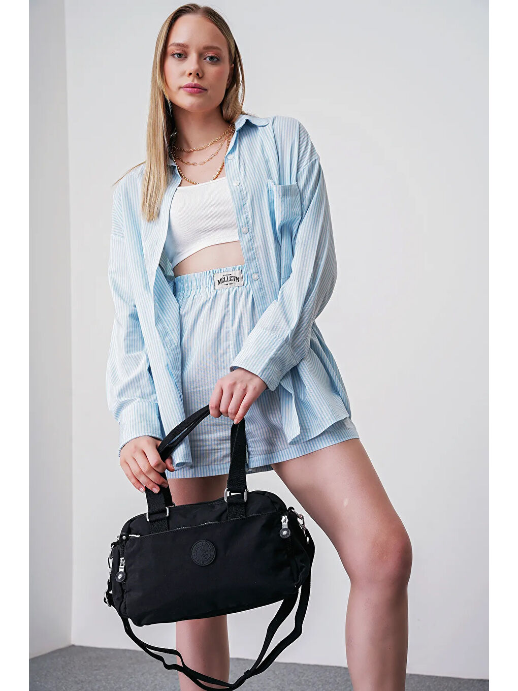 Siyah Kadın Omuz Çantası BHPC6008-7