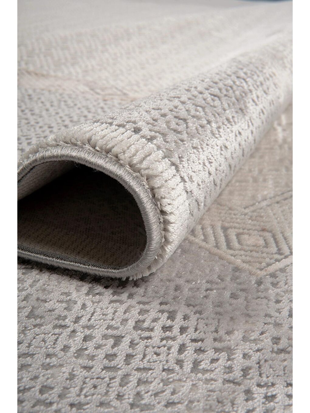 Gri Granada 6077 Akrilik Modern Dokuma Halı-200x290-1