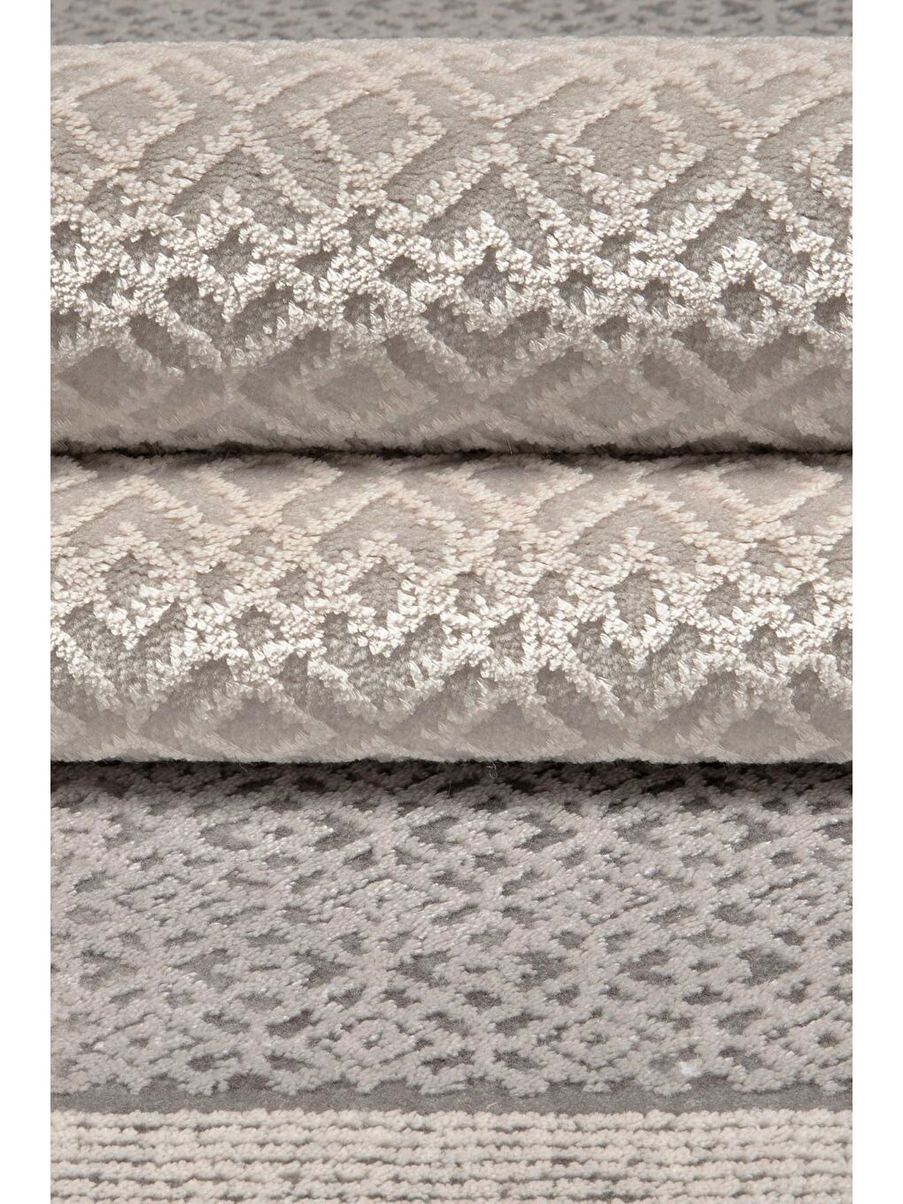 Gri Granada 6077 Akrilik Modern Dokuma Halı-200x290-2