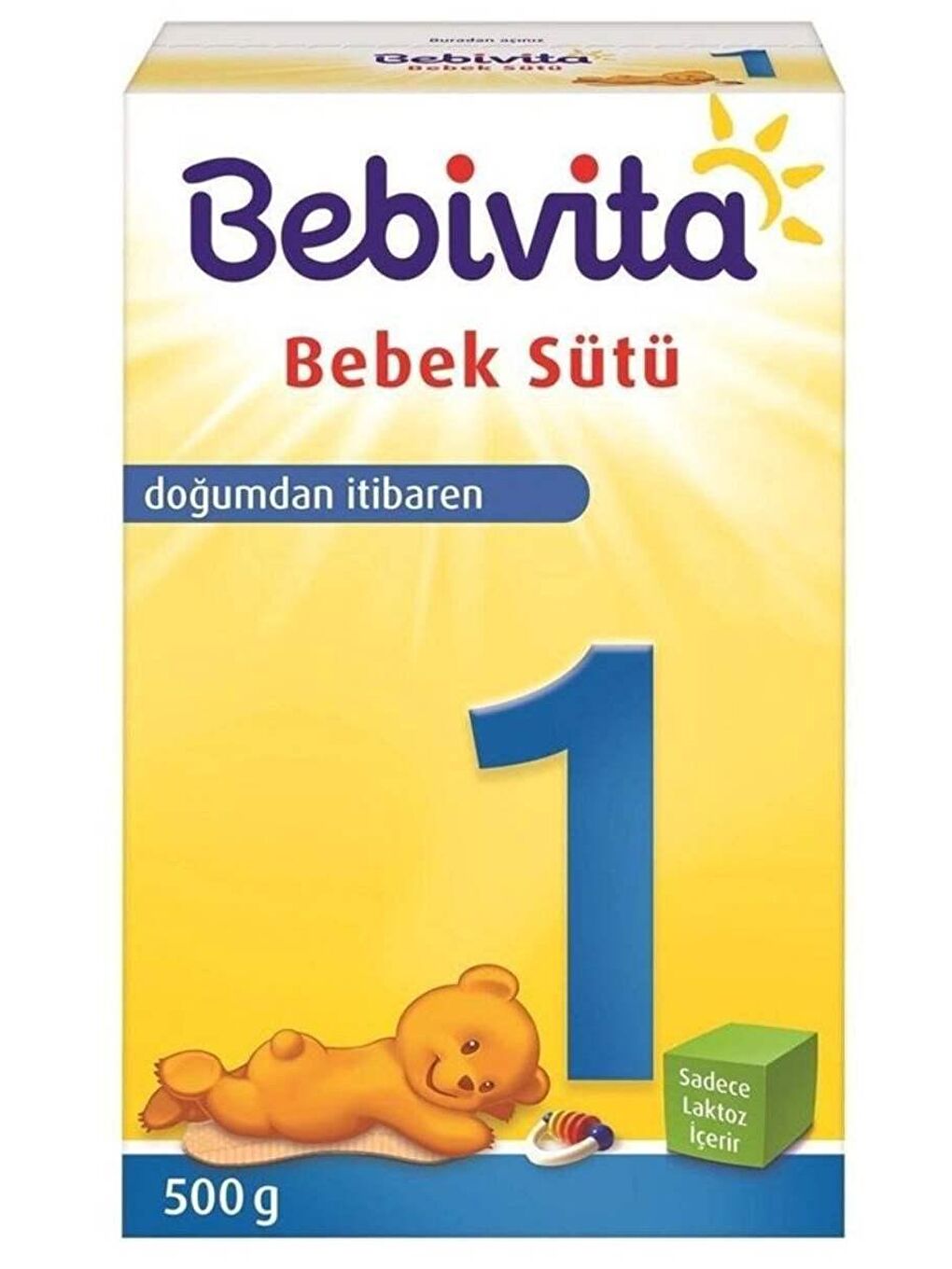 Bebivita Renksiz Bebek Sütü 1 No 500 gr