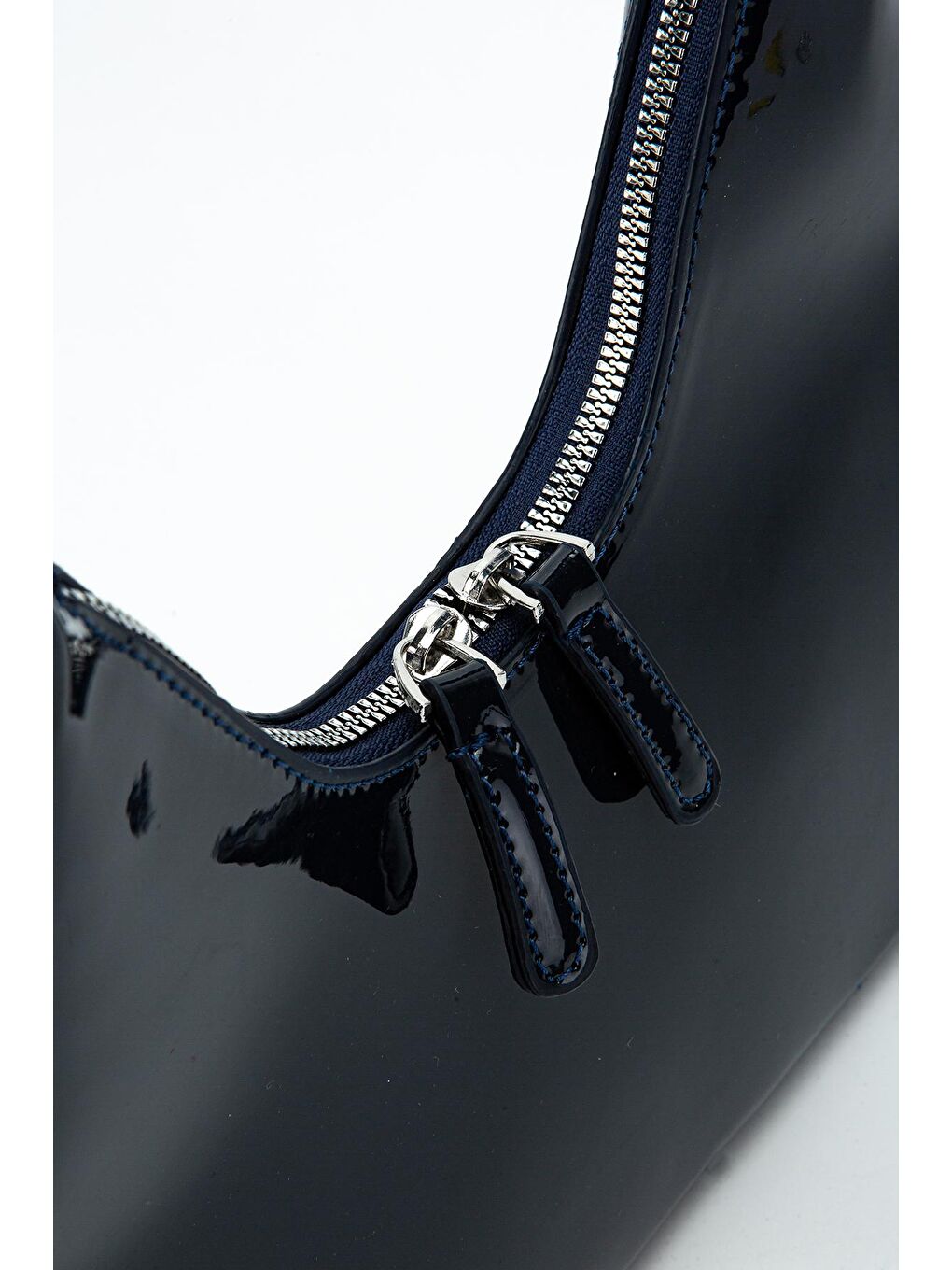 Rugan Simino Baget Kadın Kol Çanta Lacivert-3