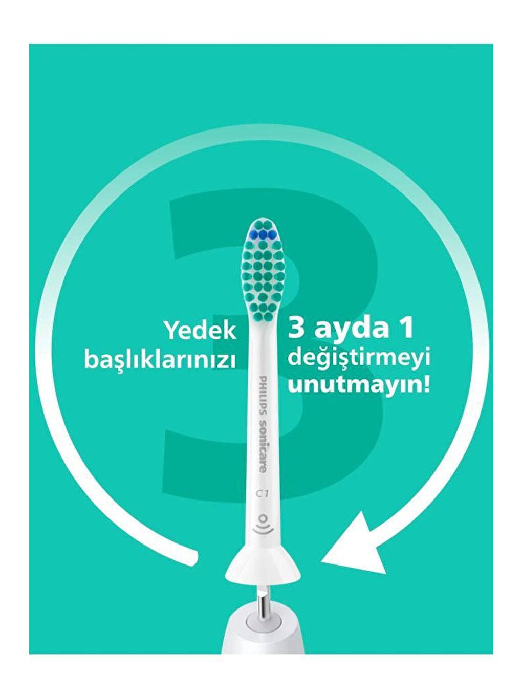 Sonicare HX6012/87 - Proresults Sonic Şarjlı Diş Fırçası Yedek Başlıkları-5