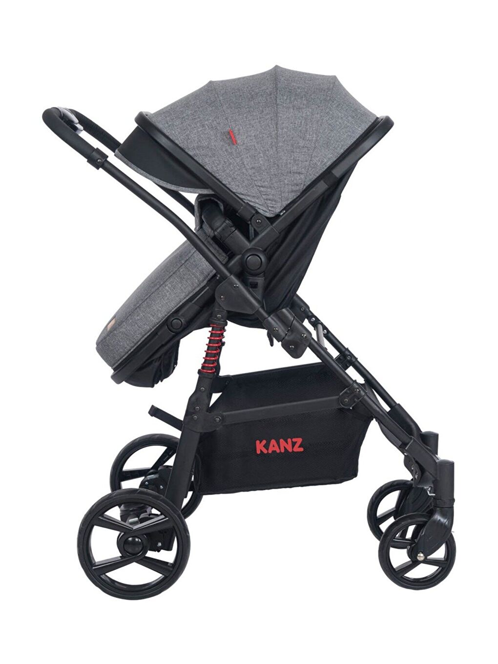 KANZ Gri d-Go Travel Sistem Bebek Arabası Gri - 3