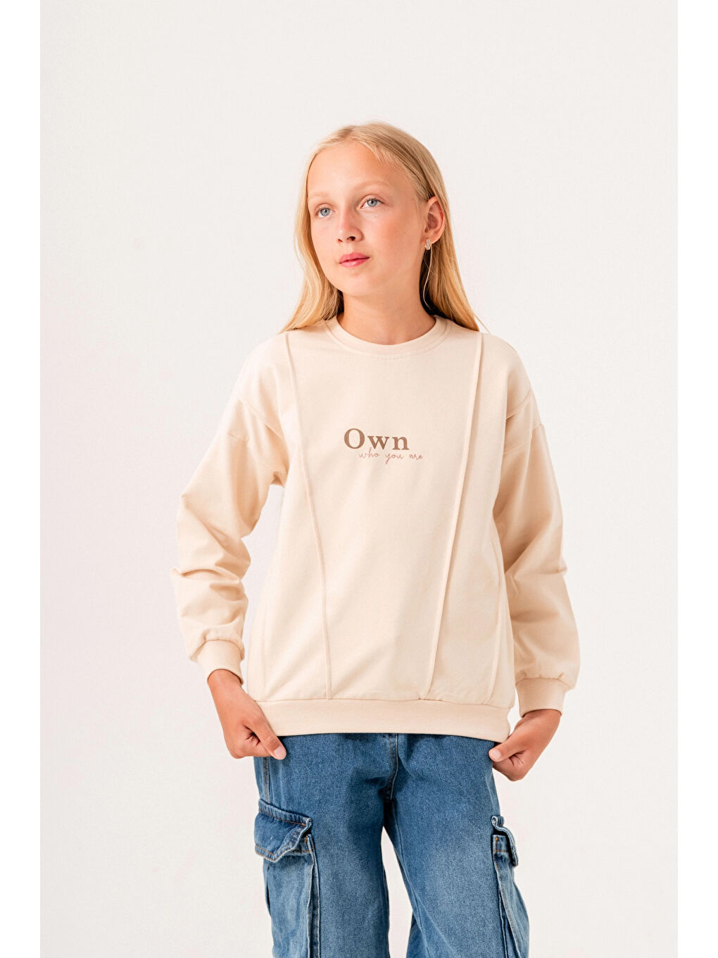 Myhanne Taş Own Who You Are Baskılı Sweat 11955