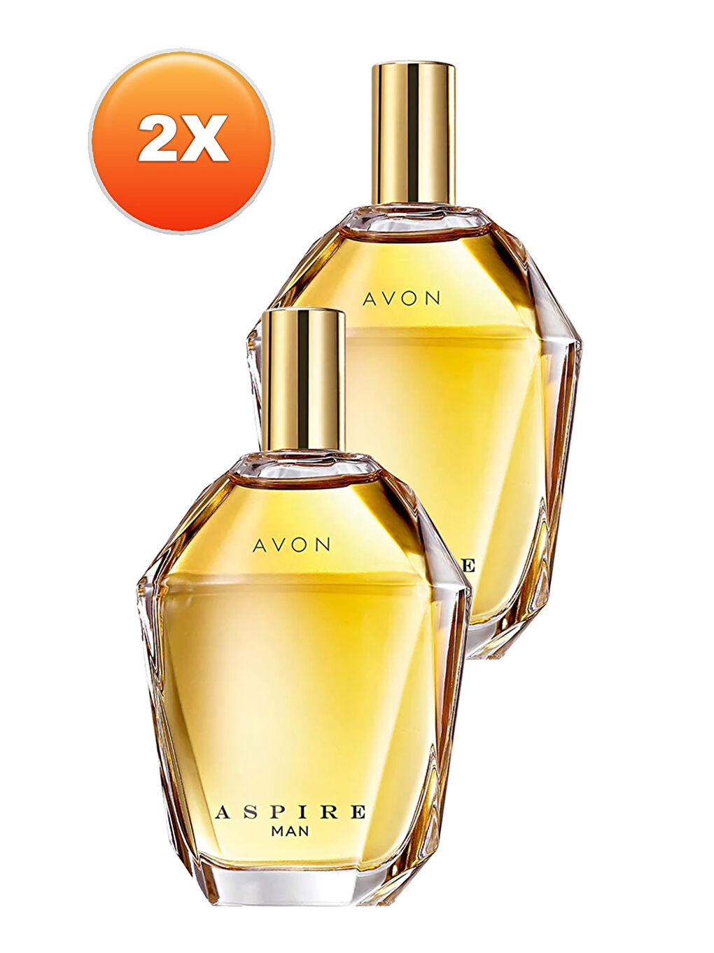 AVON Renksiz Aspire Erkek Parfüm Edt 75 Ml. İkili Set - 1