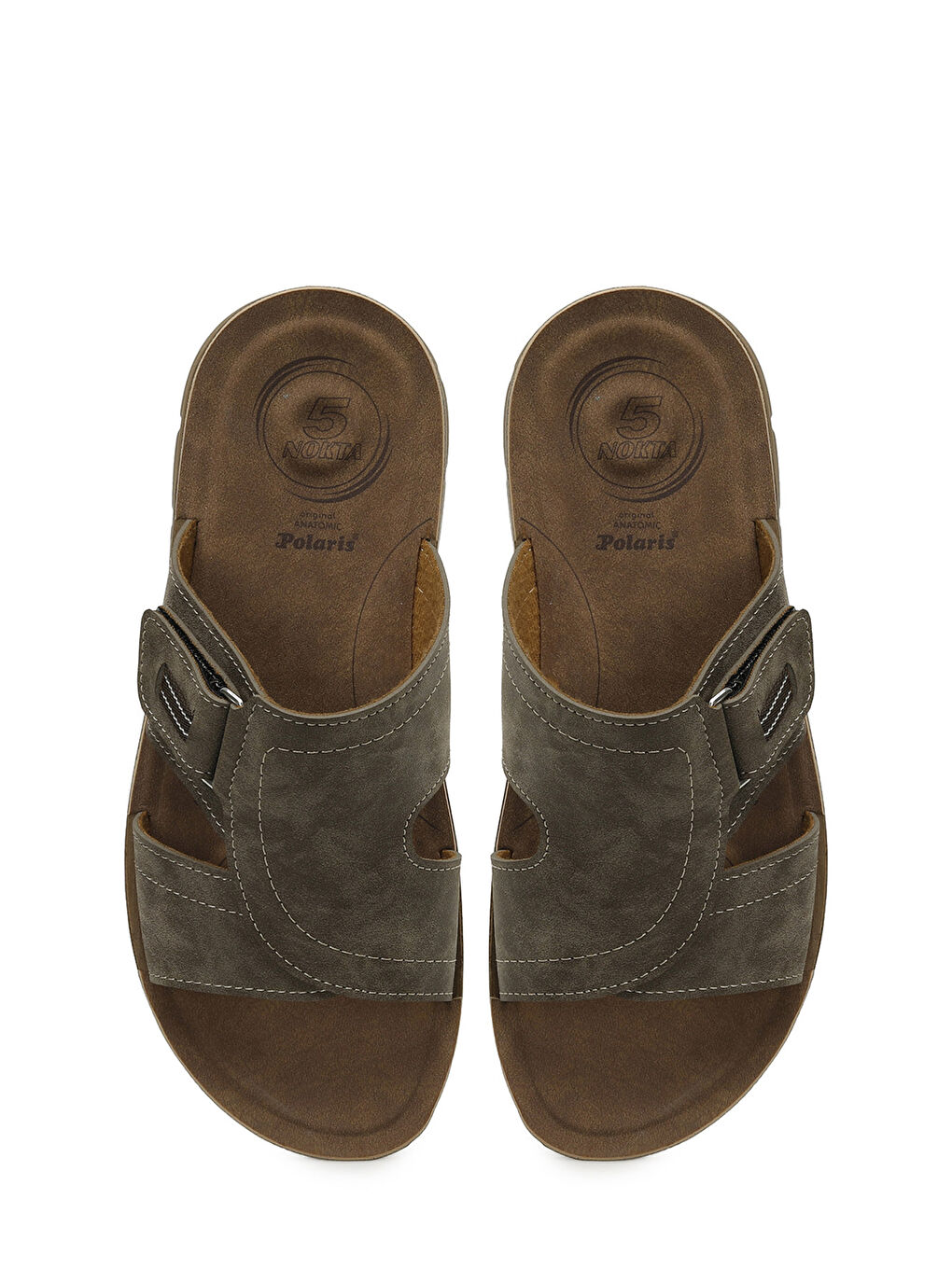 Bej 406099.M5FX Vizon Erkek Terlik-3