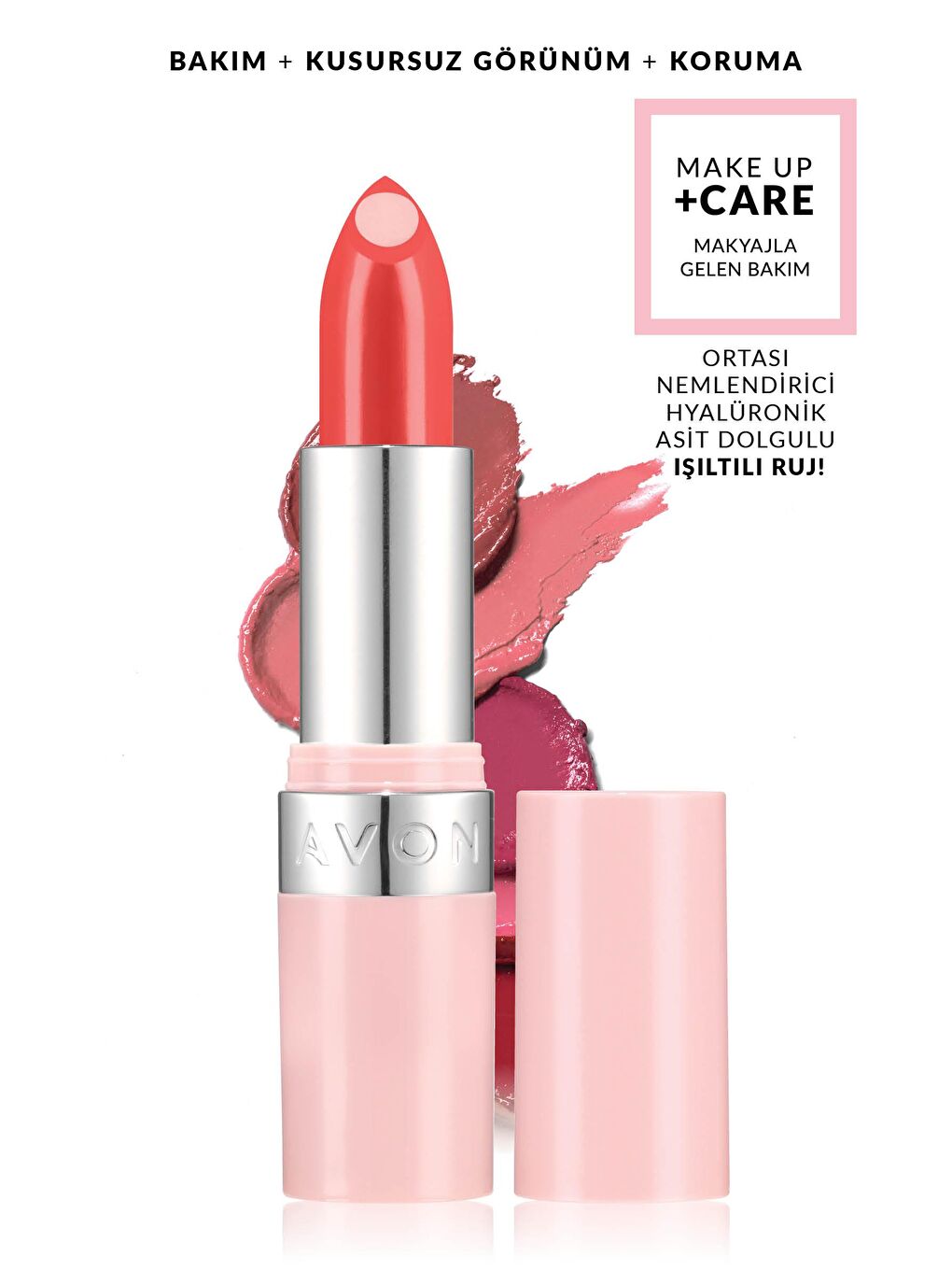 AVON Hydramatic Işıltılı Ruj Coral - 1