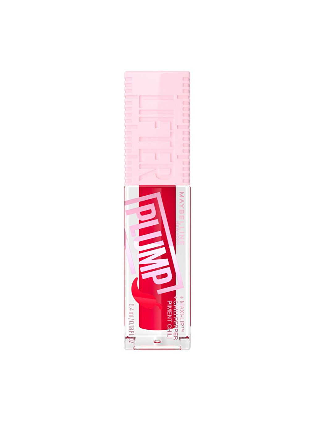 MAYBELLINE NEWYORK Kırmızı Lifter Plump Dudak Parlatıcısı- 004 Red Flag - 1