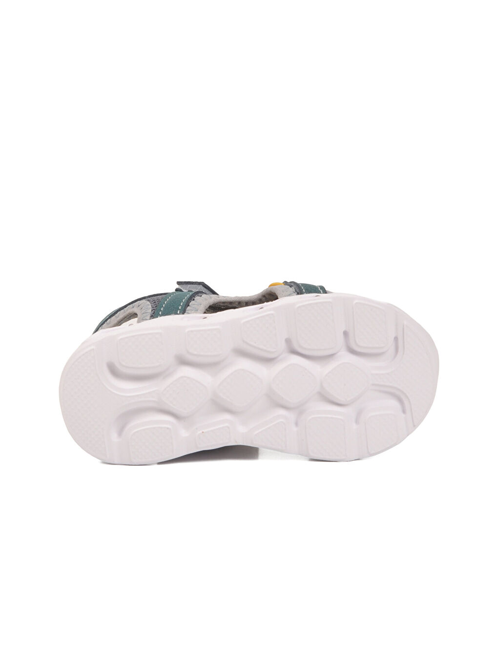 Petrol Yeşili Cırtlı Işıklı Hafif Bebek Sandalet Sage B-4