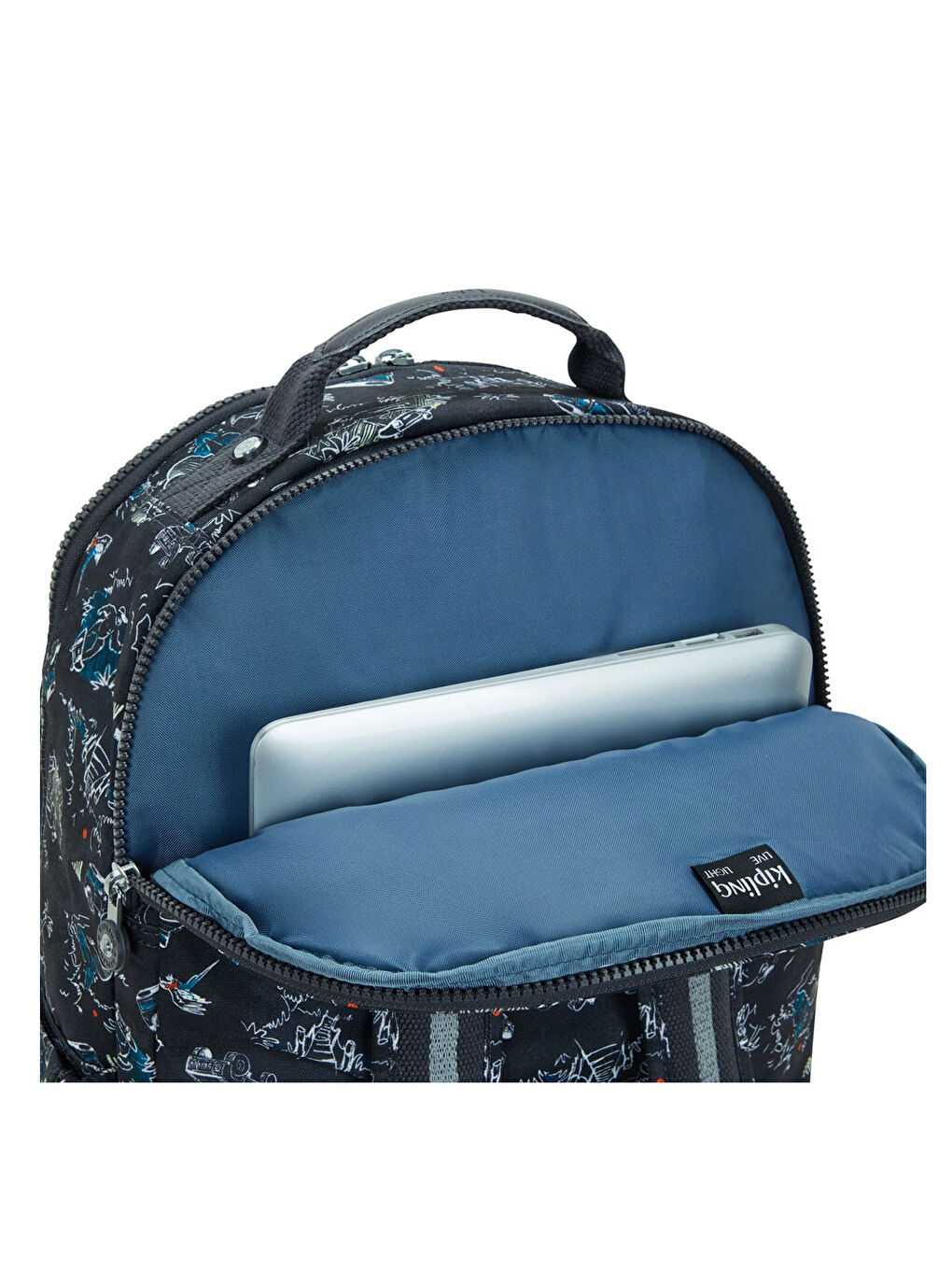 Lacivert Seoul Lap Okul Çantası Jungle Fun Race KI5816TJ3-4