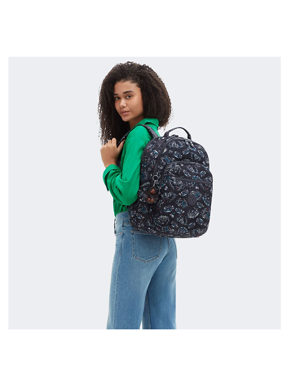 Lacivert Seoul Lap Okul Çantası Jungle Fun Race KI5816TJ3-6