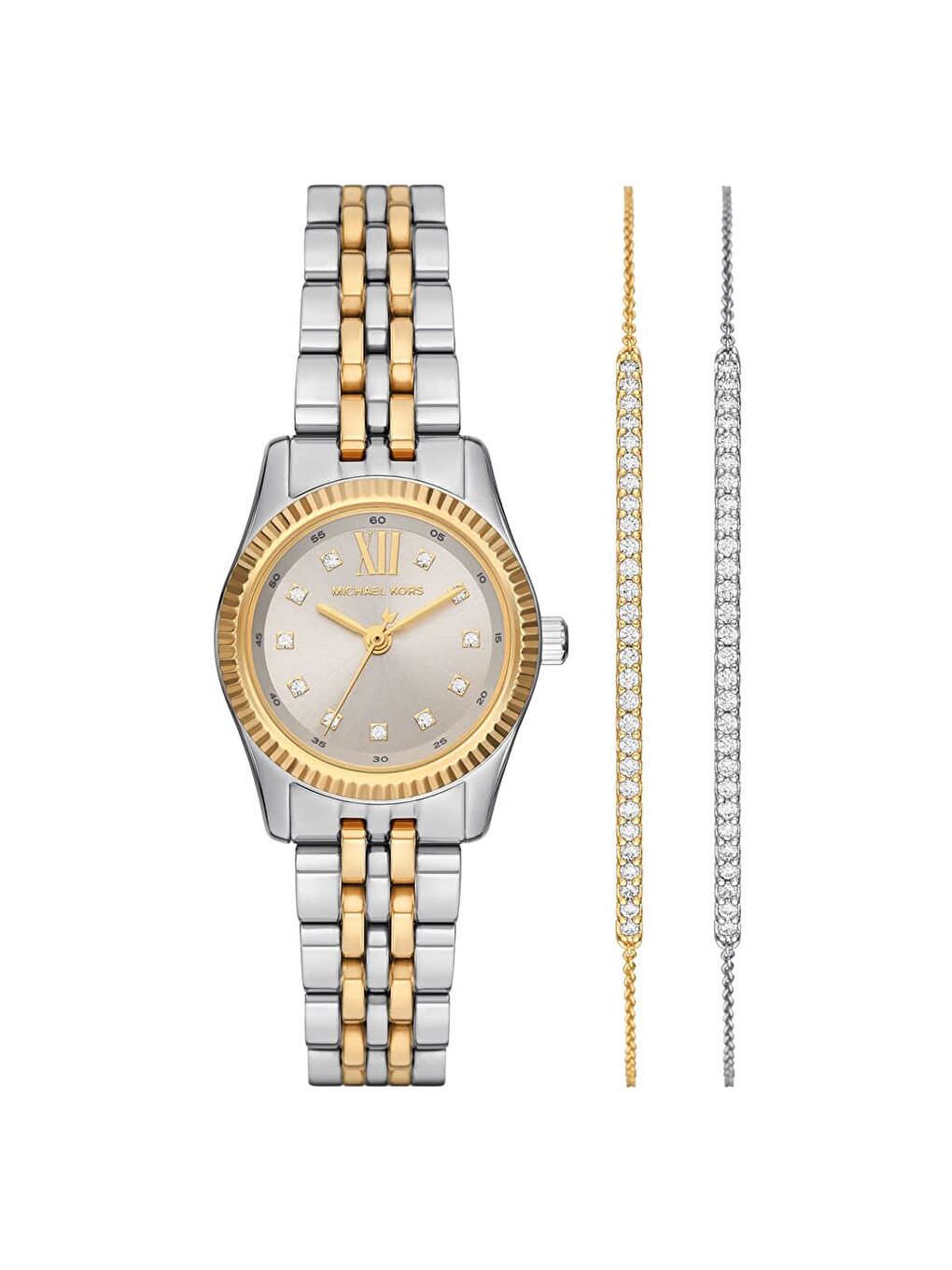 Sarı MK4815SET Kadın Kol Saati ve Bileklik Seti