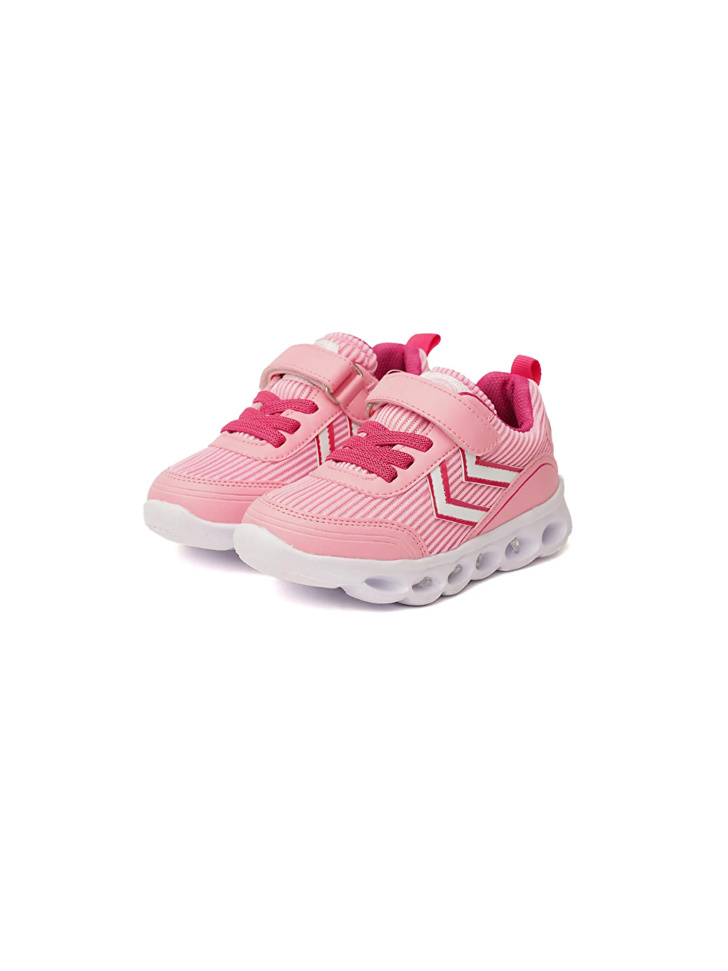 Hummel Pembe Stripe Çocuk Spor Ayakkabı - 2