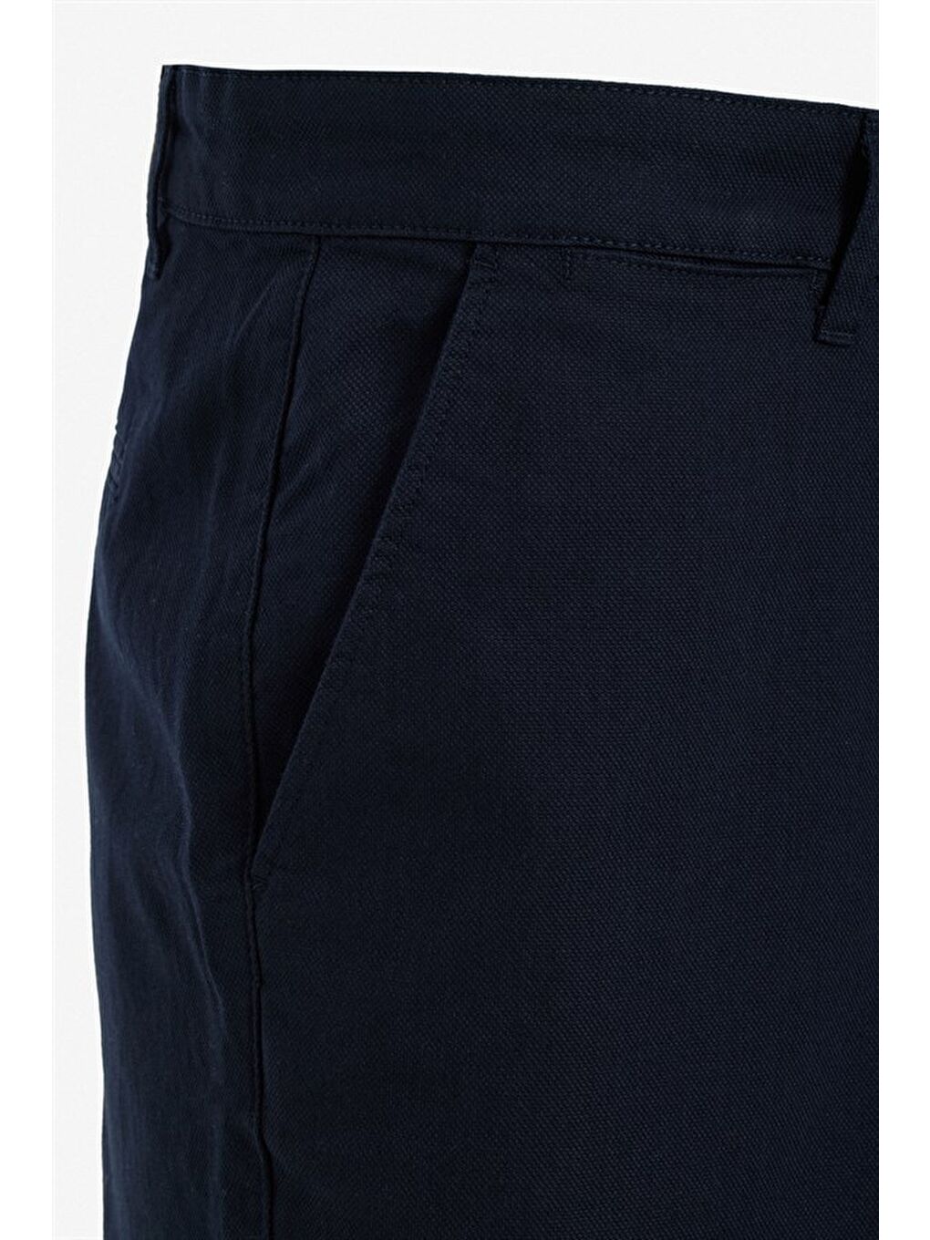 Lacivert Regular Casual Pantolon-1