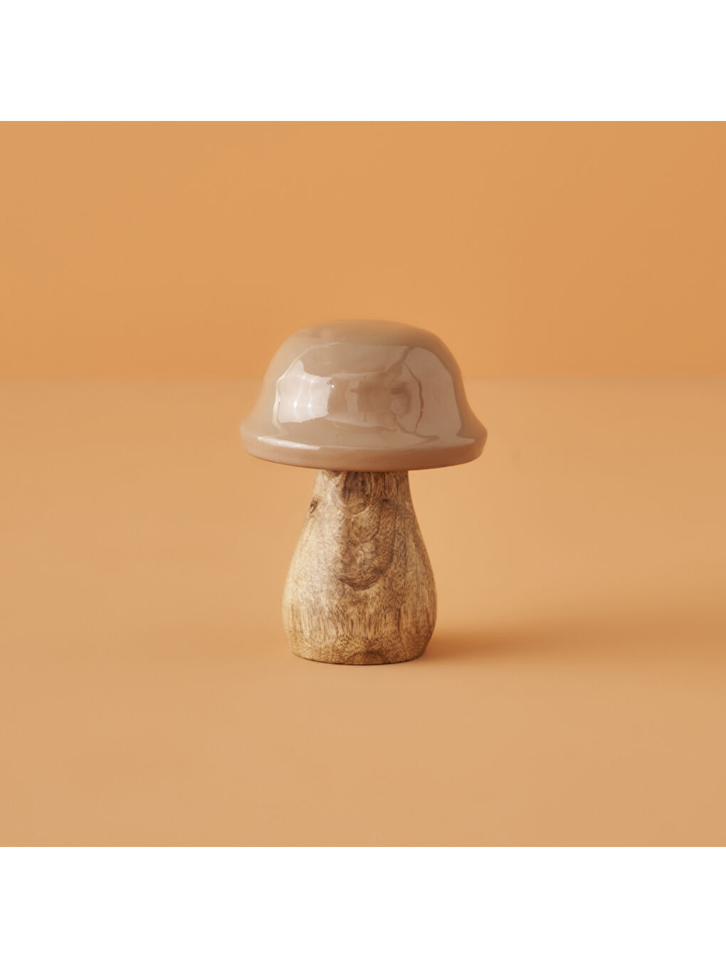 Bella Maison Mushroom Dekoratif Obje Kahverengi (7x10 cm)