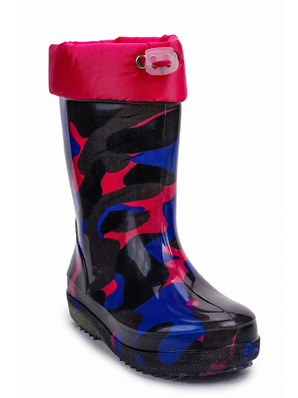 Lacivert Savana Su Geçirmez Kız Çocuk Yağmur Çizmesi-6