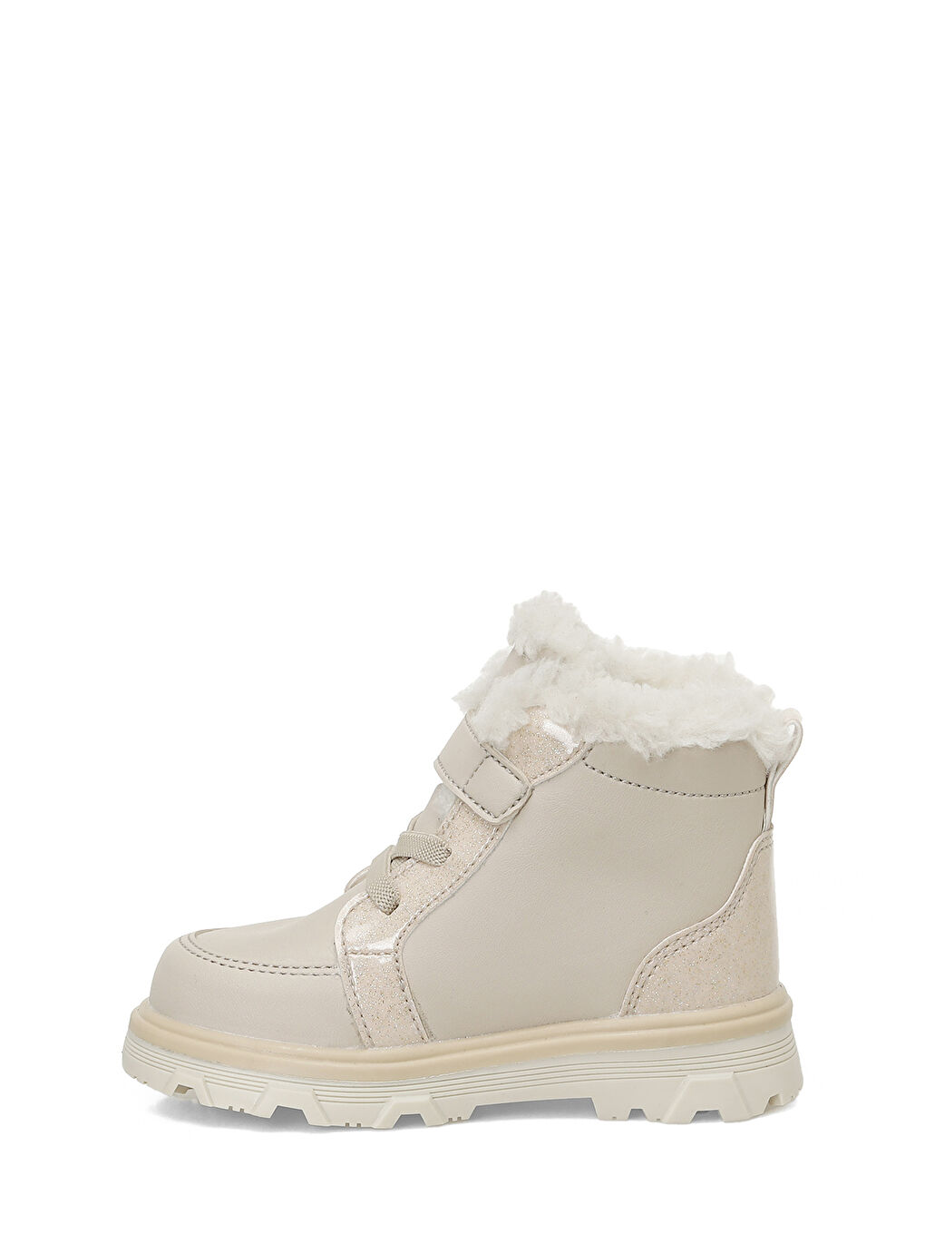 LEYSA 4PR Bej Kız Çocuk Worker Bot-2