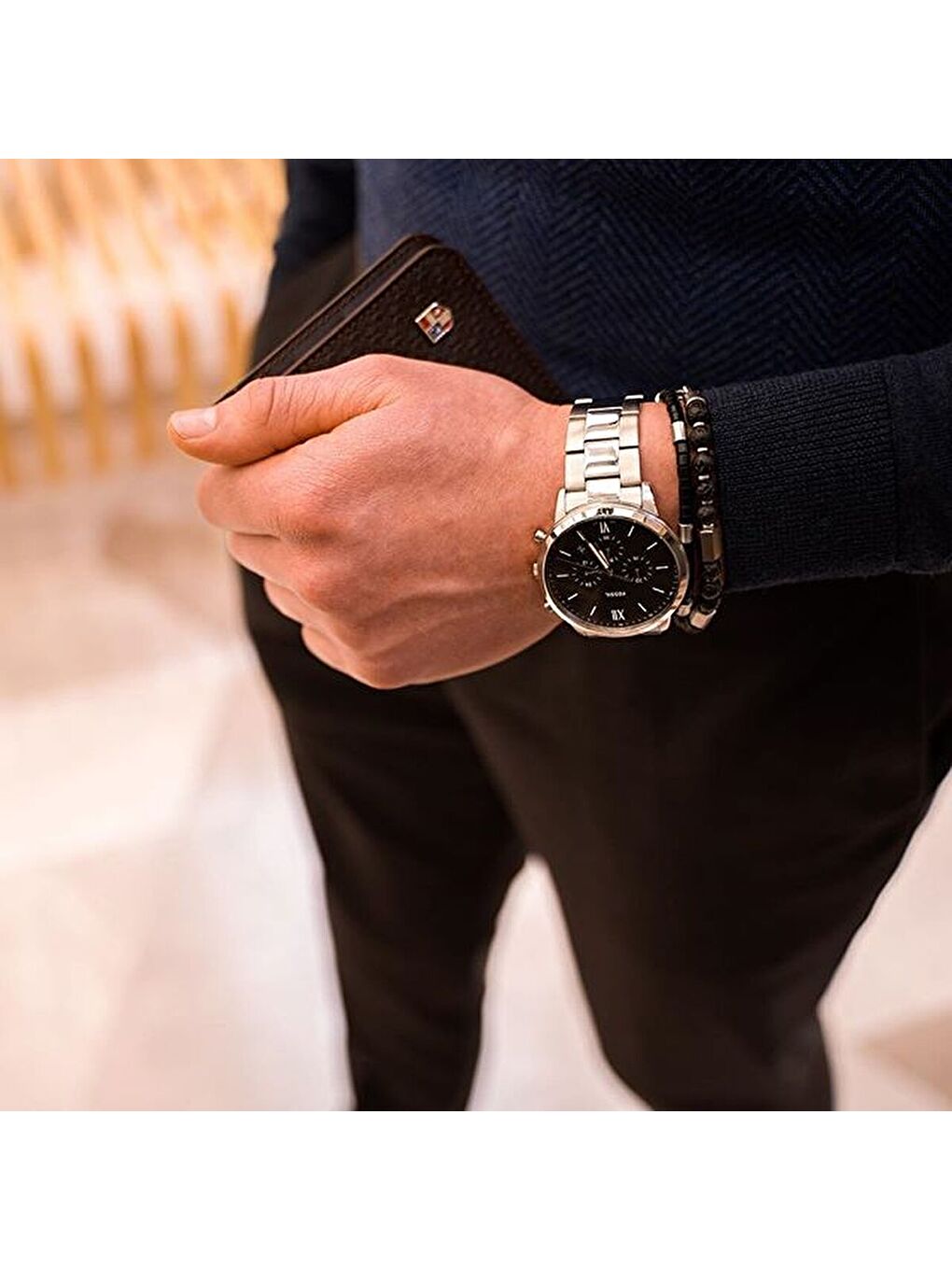 Gri FFS5384 Erkek Kol Saati-2