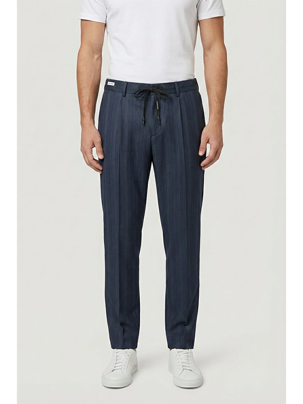 Giotelli Erkek Viskon Karışımlı Klasik Haki Pantolon