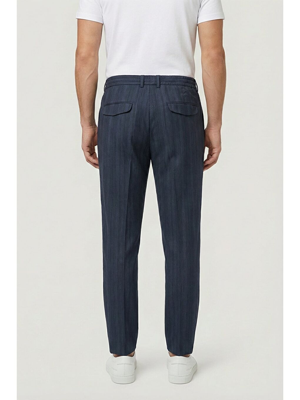 Giotelli Erkek Viskon Karışımlı Klasik Haki Pantolon-3