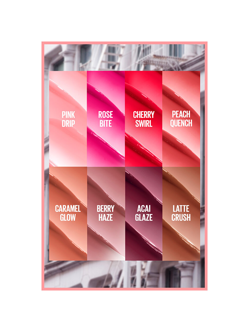 Lifter Glaze Shea Yağı ve Hyalüronik Asit içeren Renkli Dudak Balmı - 02 Pink Dr-9