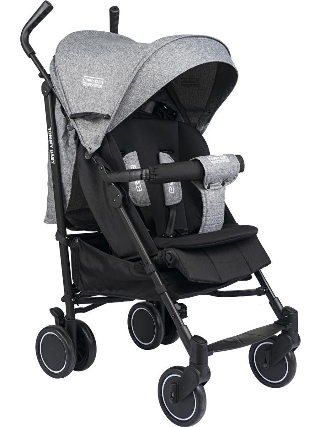 Luppo Black Tam Yatar Baston Bebek Arabası Puset