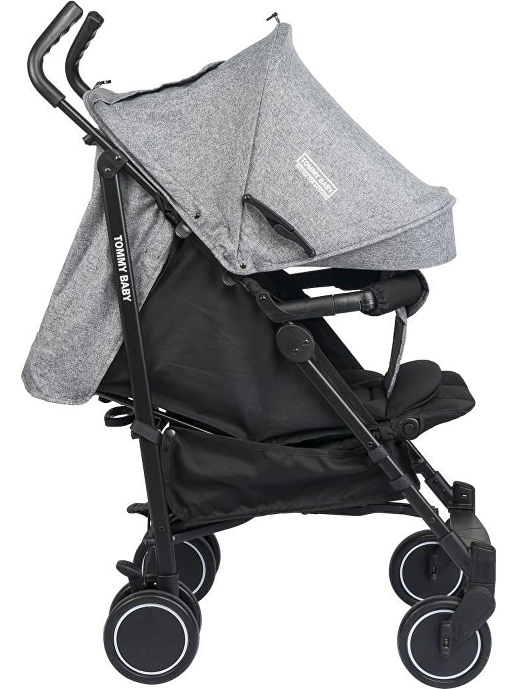 Luppo Black Tam Yatar Baston Bebek Arabası Puset-2