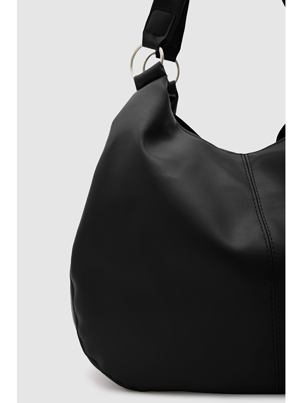 Marlene Salaş Omuz Çantası Siyah-1