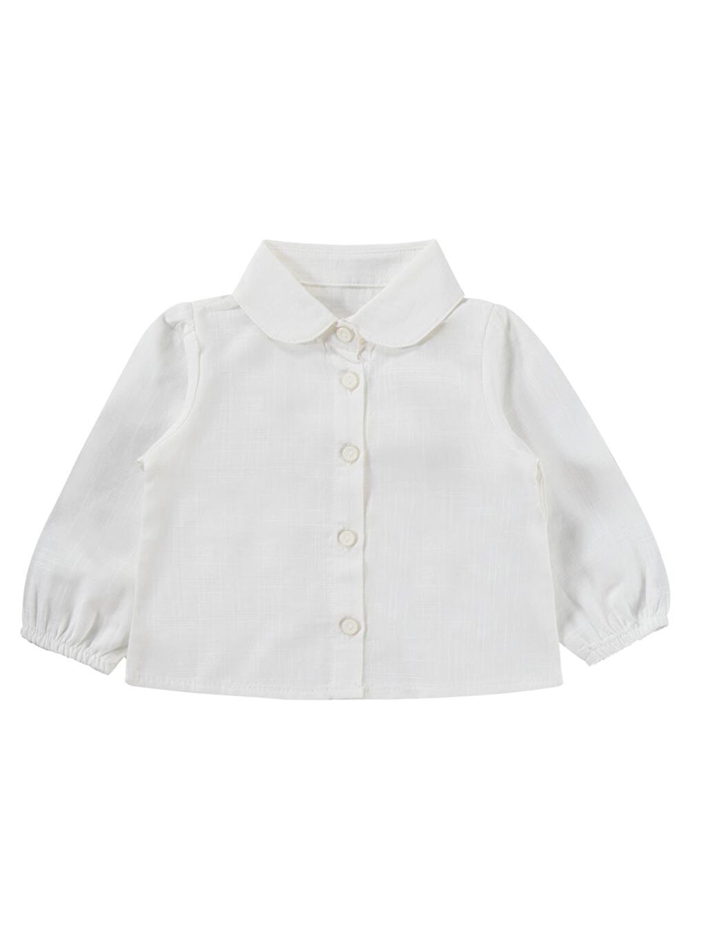 Baby Fiyonklu 6-18 Ay Elbise - Ekru 18-24 Ay-3