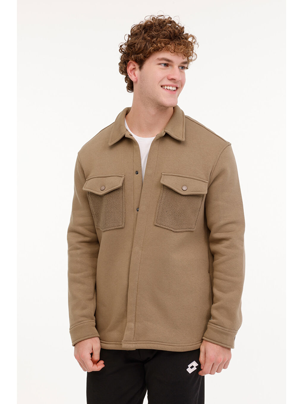 M-LENZING JACKET 4PR Haki Erkek Ceket-1