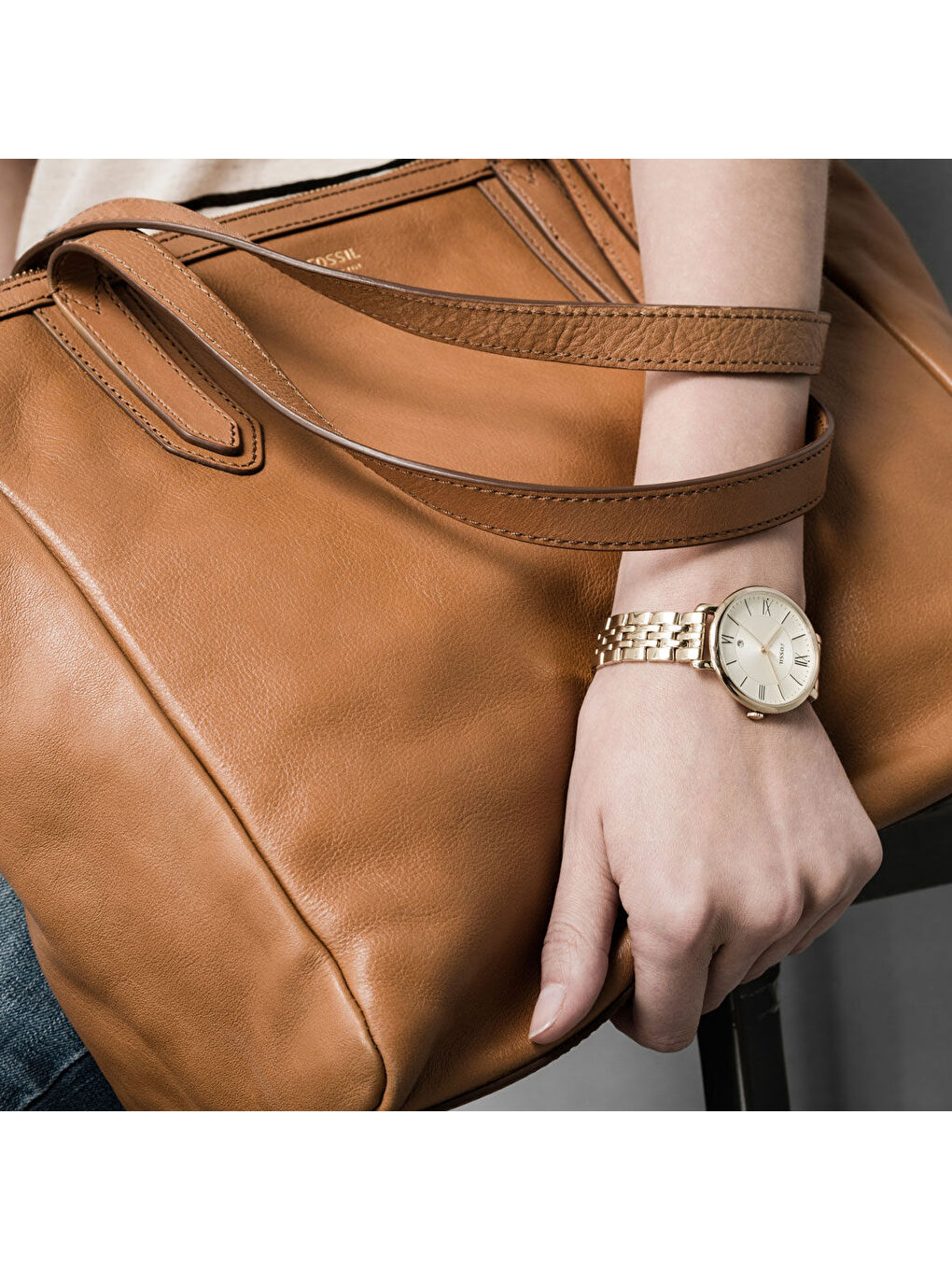 Sarı FES3434 Kadın Kol Saati-3