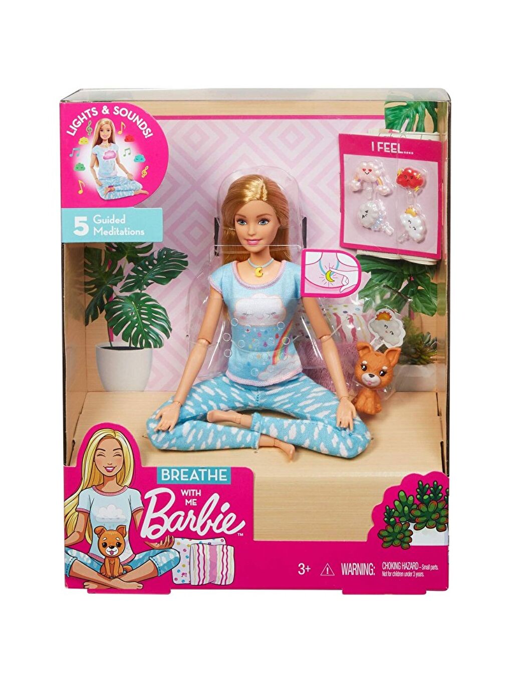 Wellness - Barbie Nefes Egzersizi Bebeği GNK01