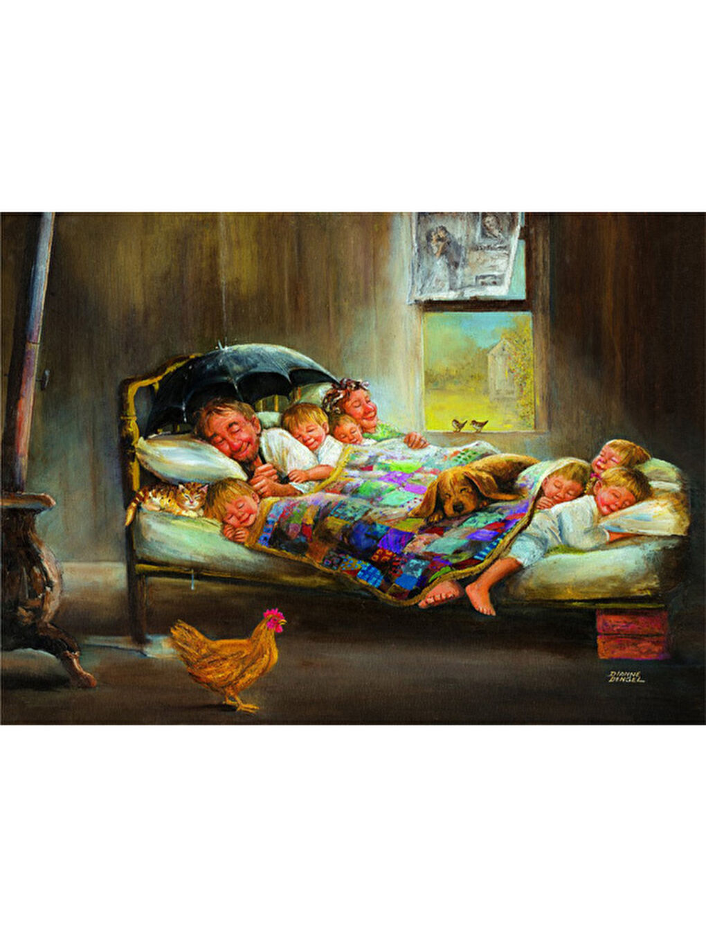 Puzzle Mutluluğun Resmi 2000 Parça 3900-1