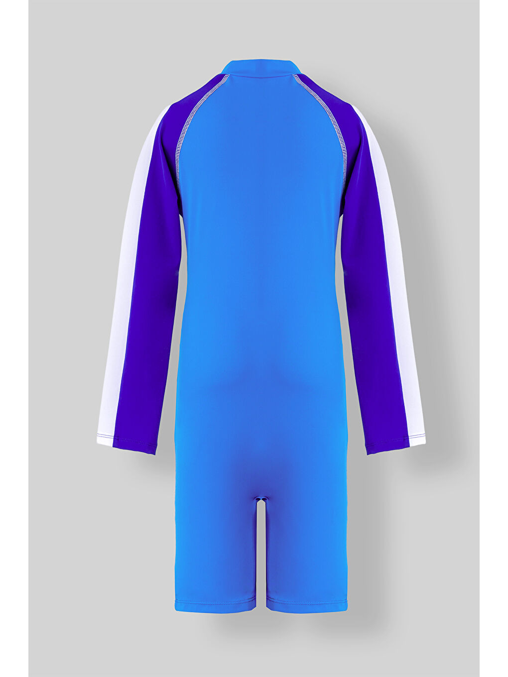 UV Korumalı Uzun Kollu Çocuk Tulum 5276 Mavi01-1