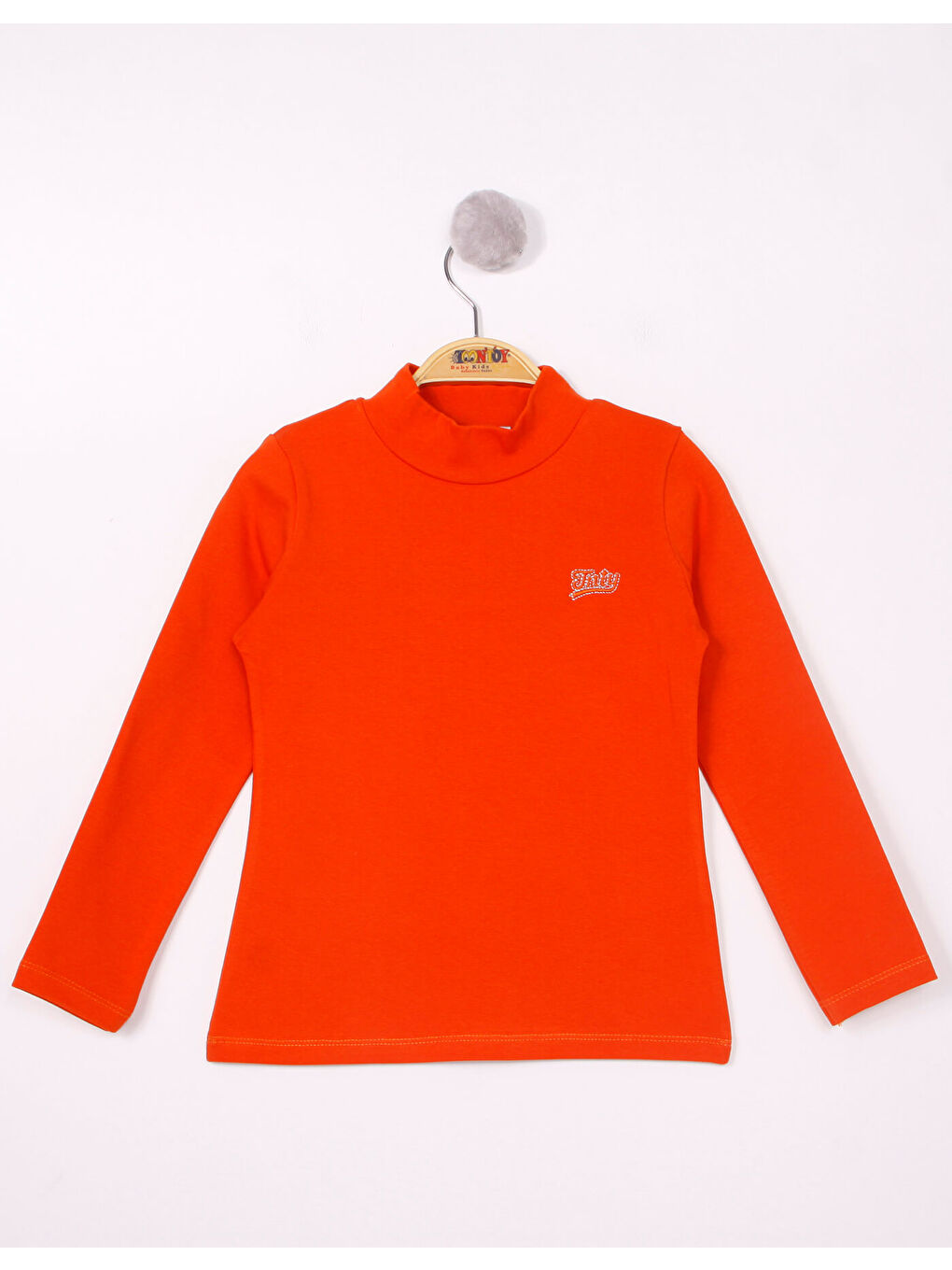 Toontoykids Kiremit Kız Çocuk  Nakışlı Sweatshirt