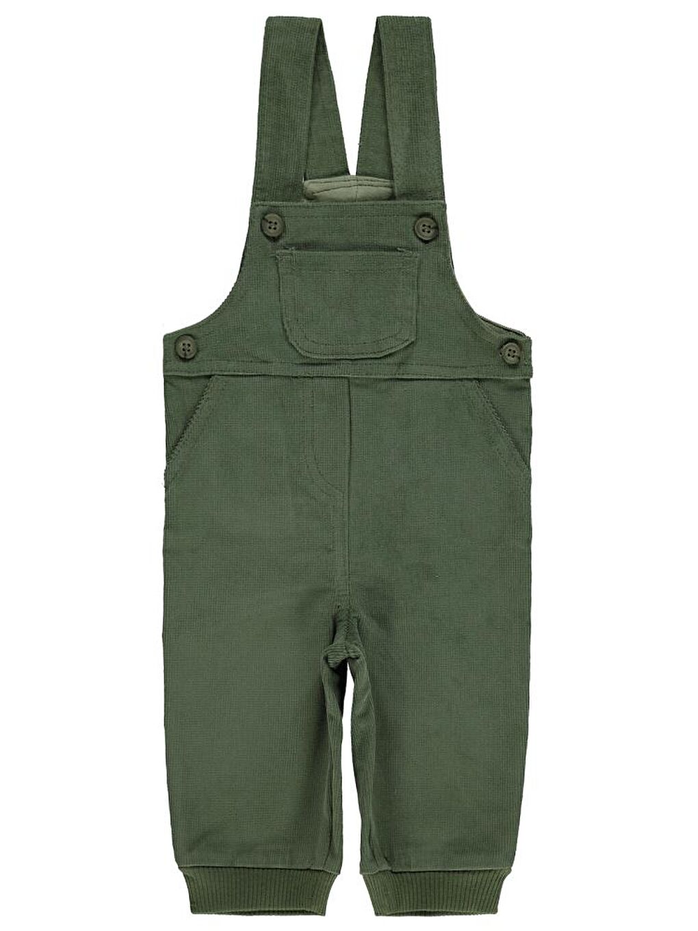Baby Askılı 6-18 Ay Salopet - Haki 12-18 Ay-1