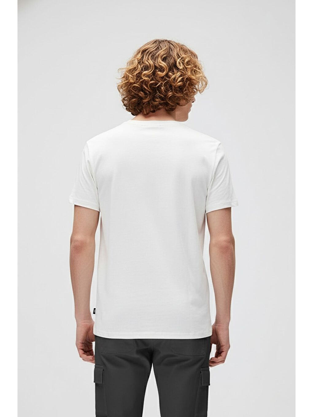 Everyday Urban Beyaz Erkek Baskılı Tişört-2