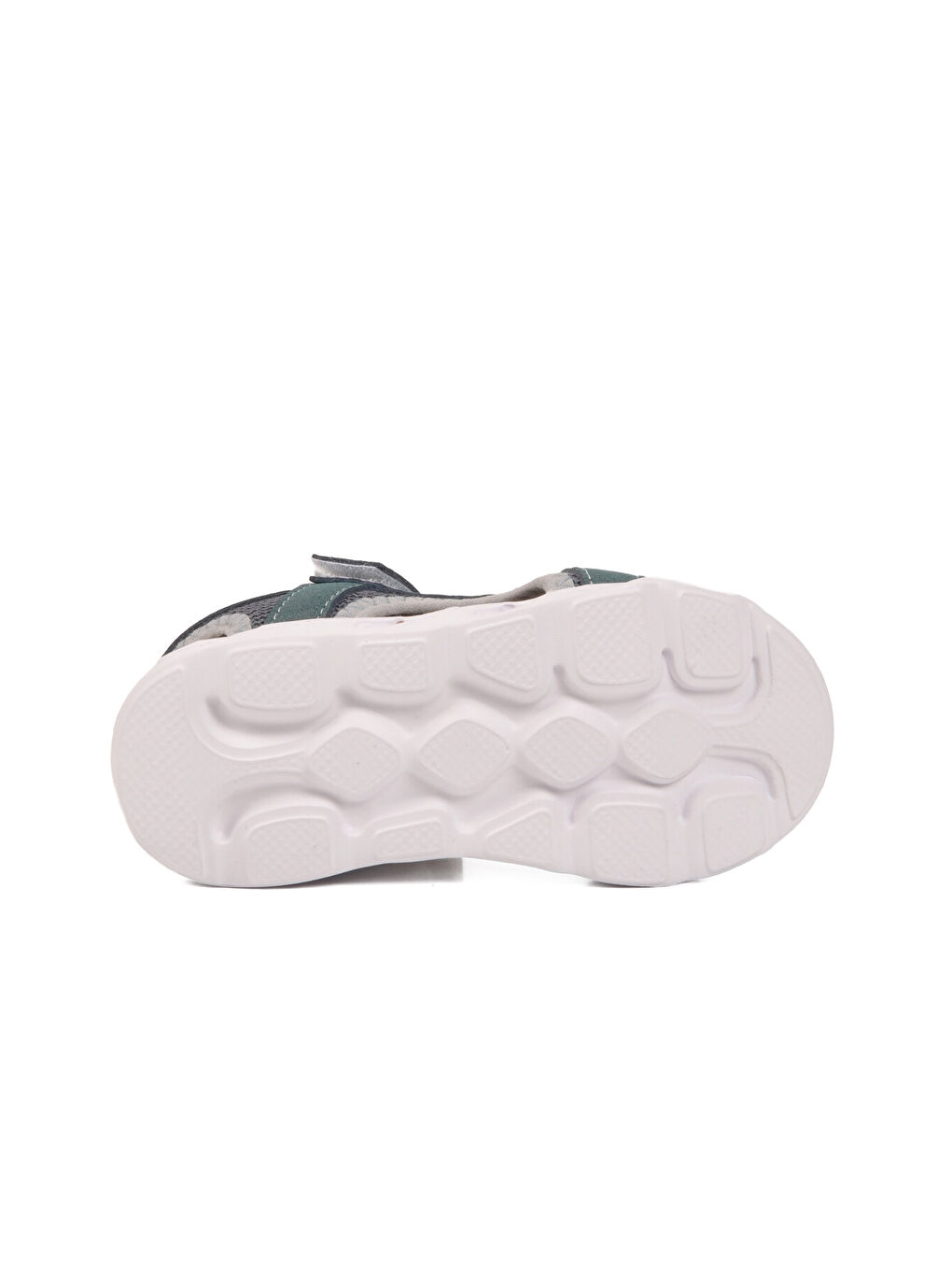 Petrol Yeşili Cırtlı Işıklı Hafif Erkek Çocuk Sandalet Sage P-4