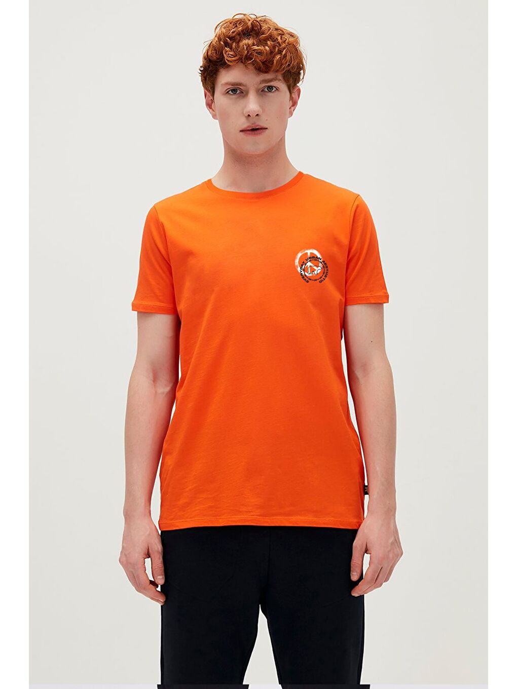 Everyday Urban Turuncu Erkek Baskılı Tişört