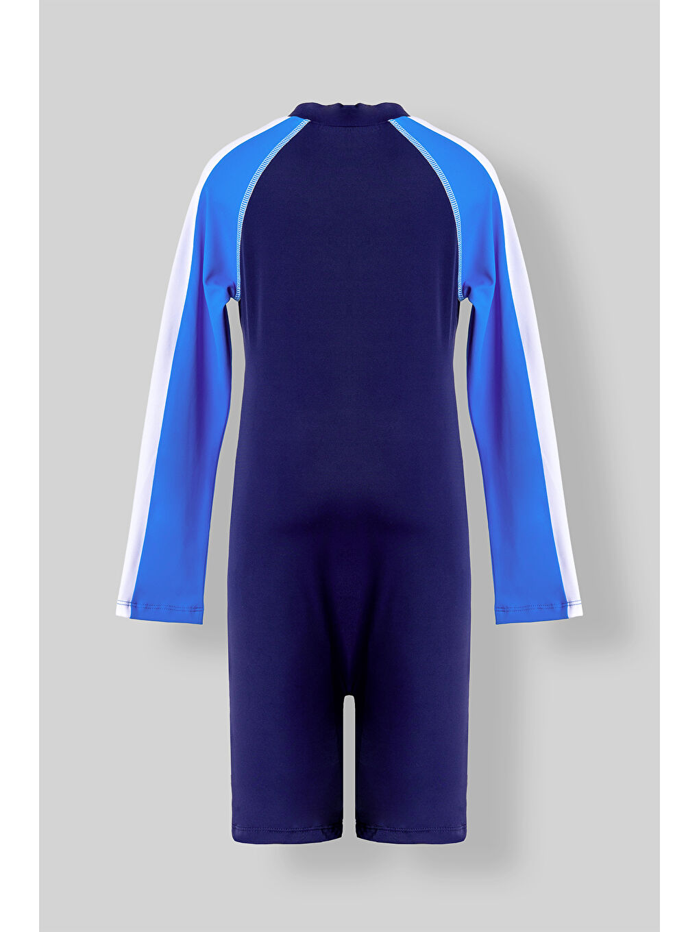 Mavi UV Korumalı Uzun Kollu Çocuk Tulum 5276 Koyu Lacivert01-1