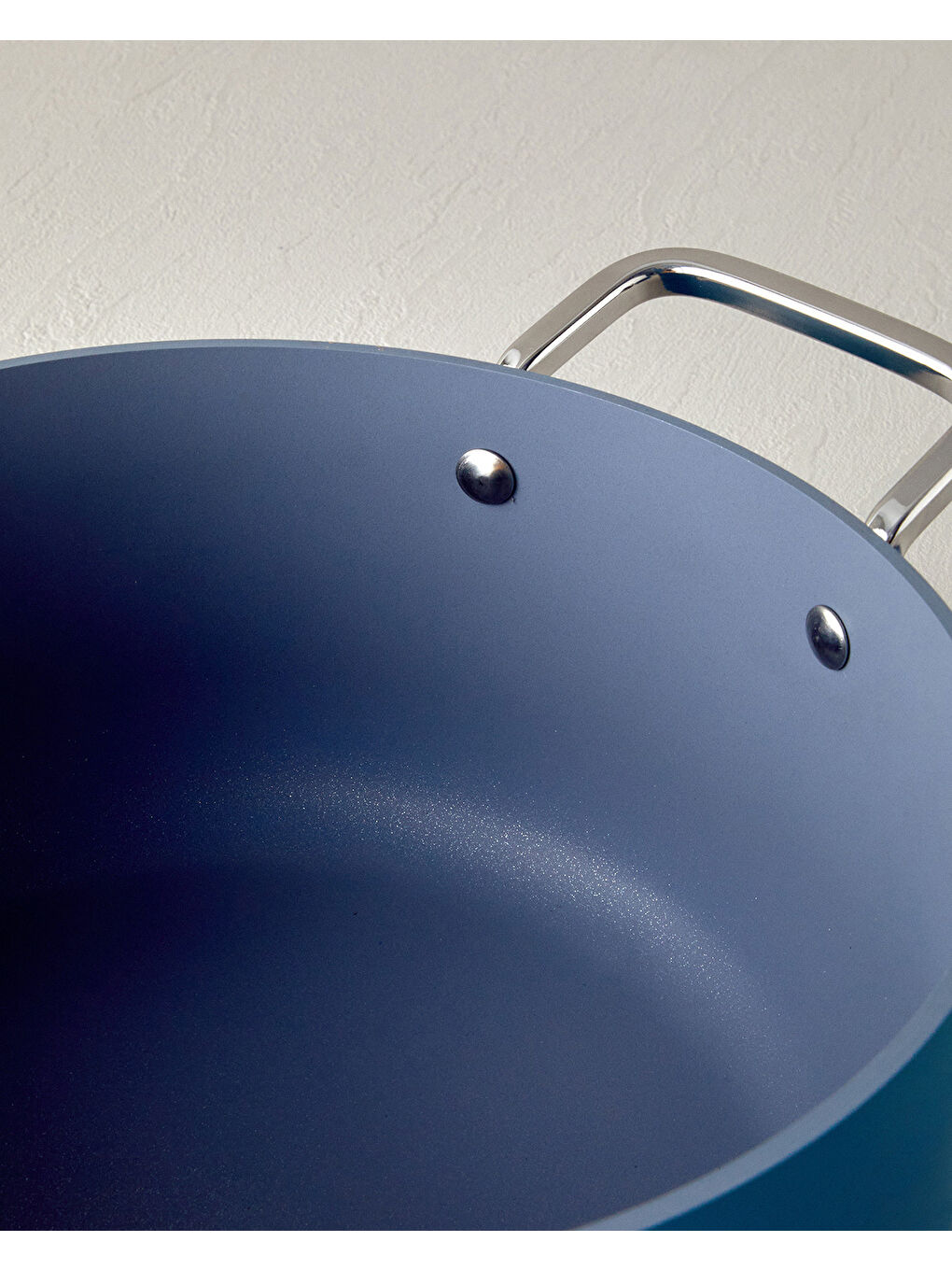 Luna Premium Basık Tencere Mavi-4