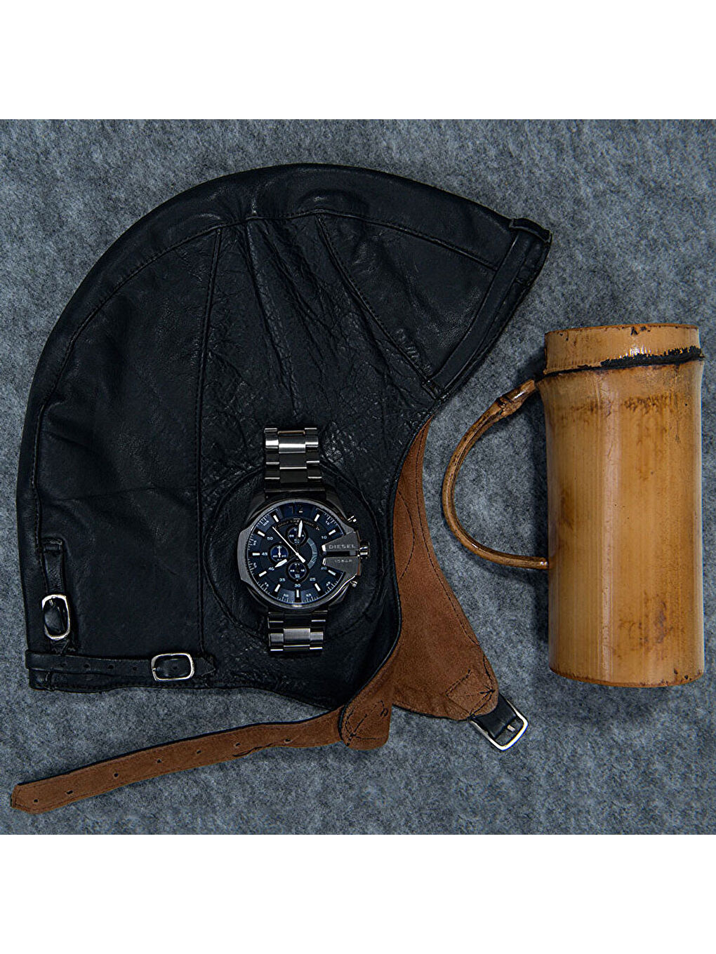 Gri DZ4329 Erkek Kol Saati-3