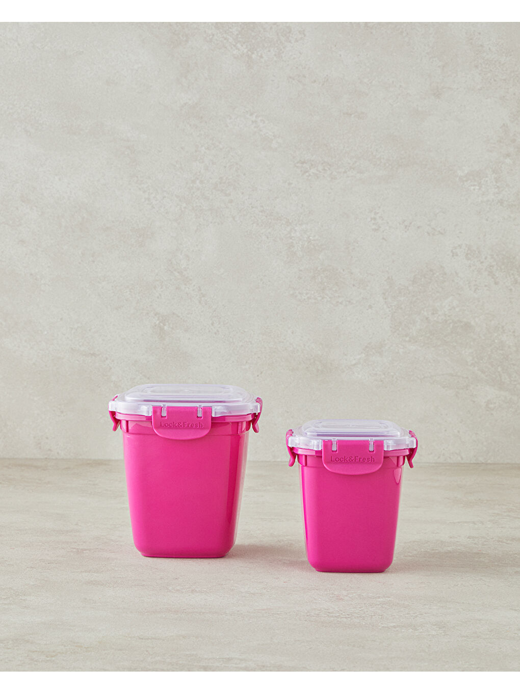 Master Lock Plastik Saklama Kabı Pembe