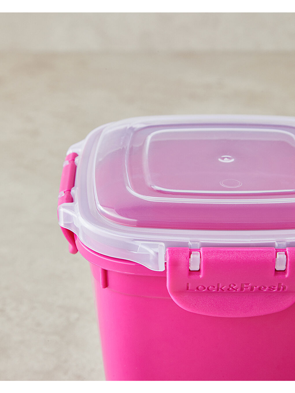 Master Lock Plastik Saklama Kabı Pembe-2