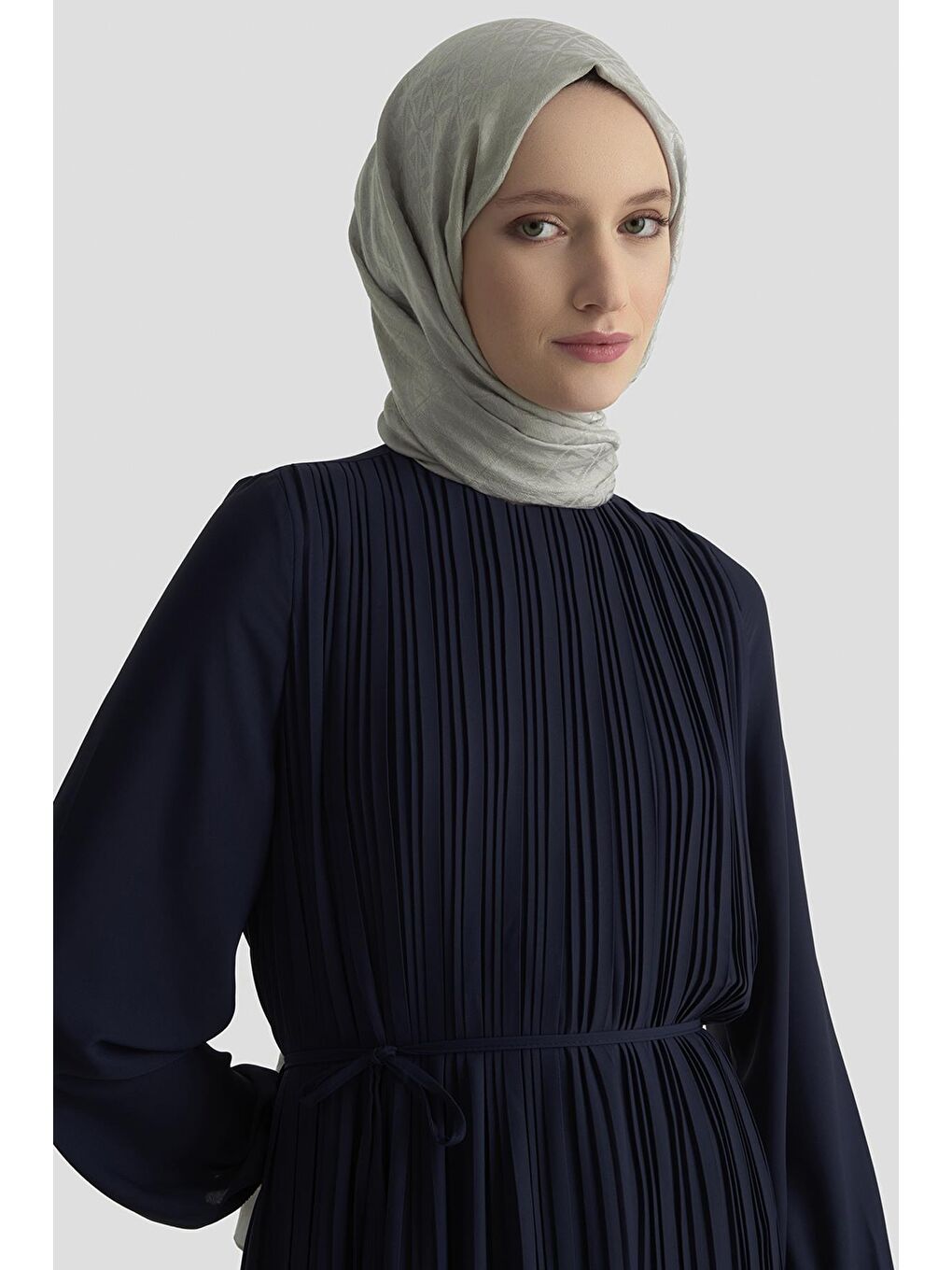 Elbise Ortd9435-1 Lacivert-2