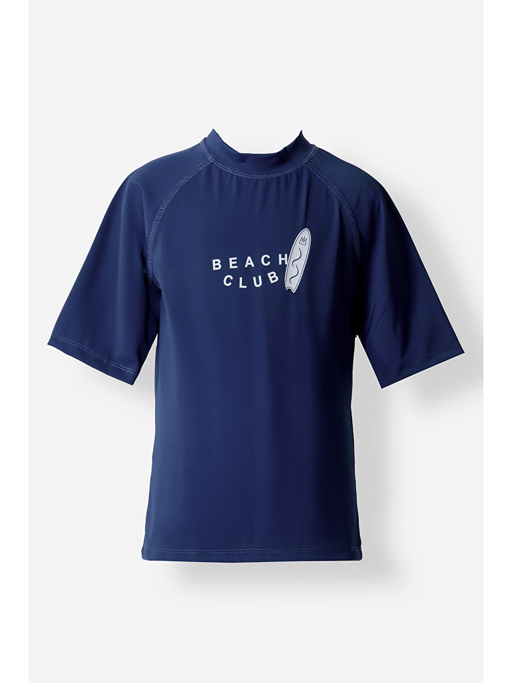 UV Korumalı Erkek Çocuk Yarım Kol Tek Üst 5273 Koyu Lacivert